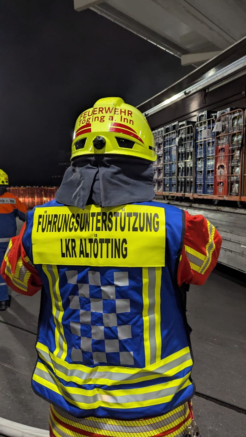 Großübung bei der Firma Trinks am Dienstag, den 04.11.2025