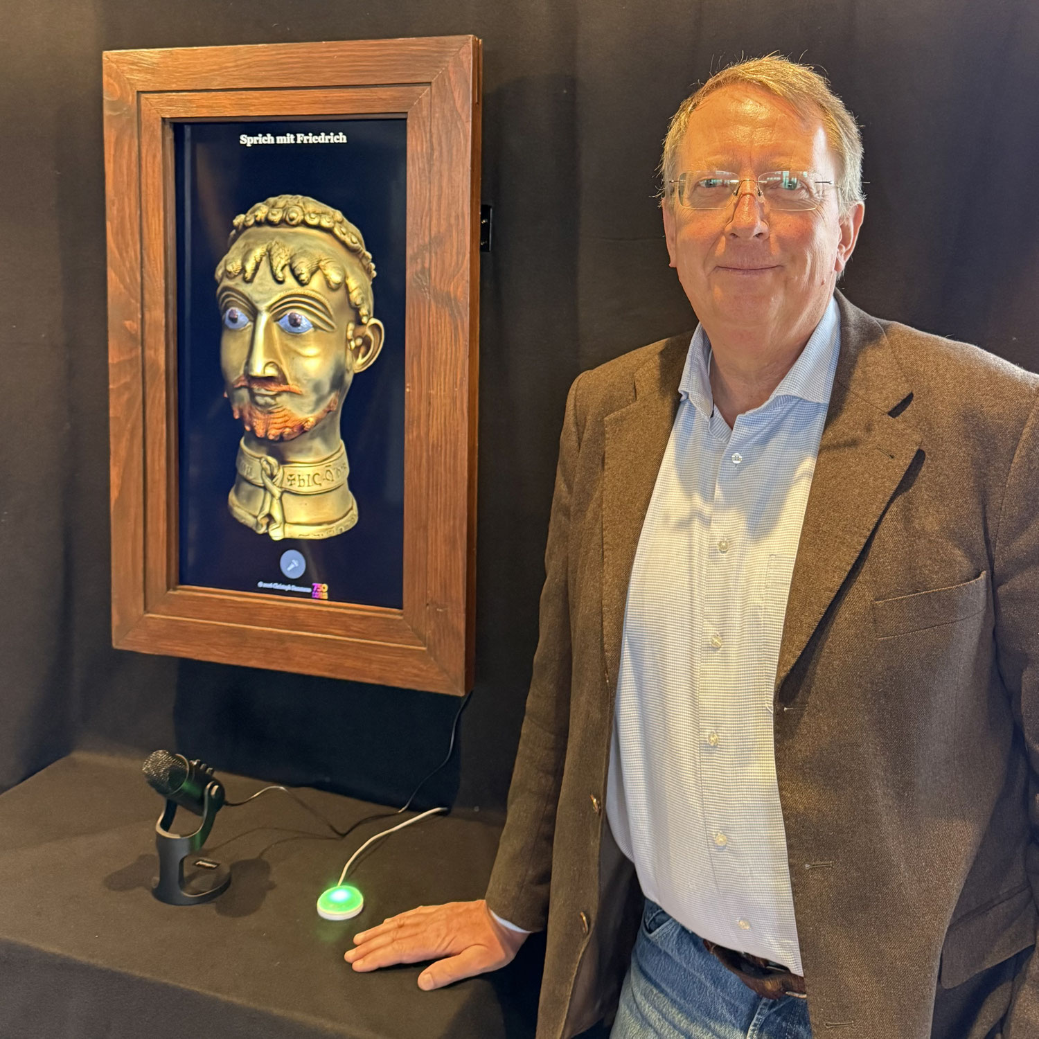 Der Friedrich Barbarossa Avatar in Kaiserslautern. Ein Interview mit seinem Entwickler Dr. Christoph Dammann
