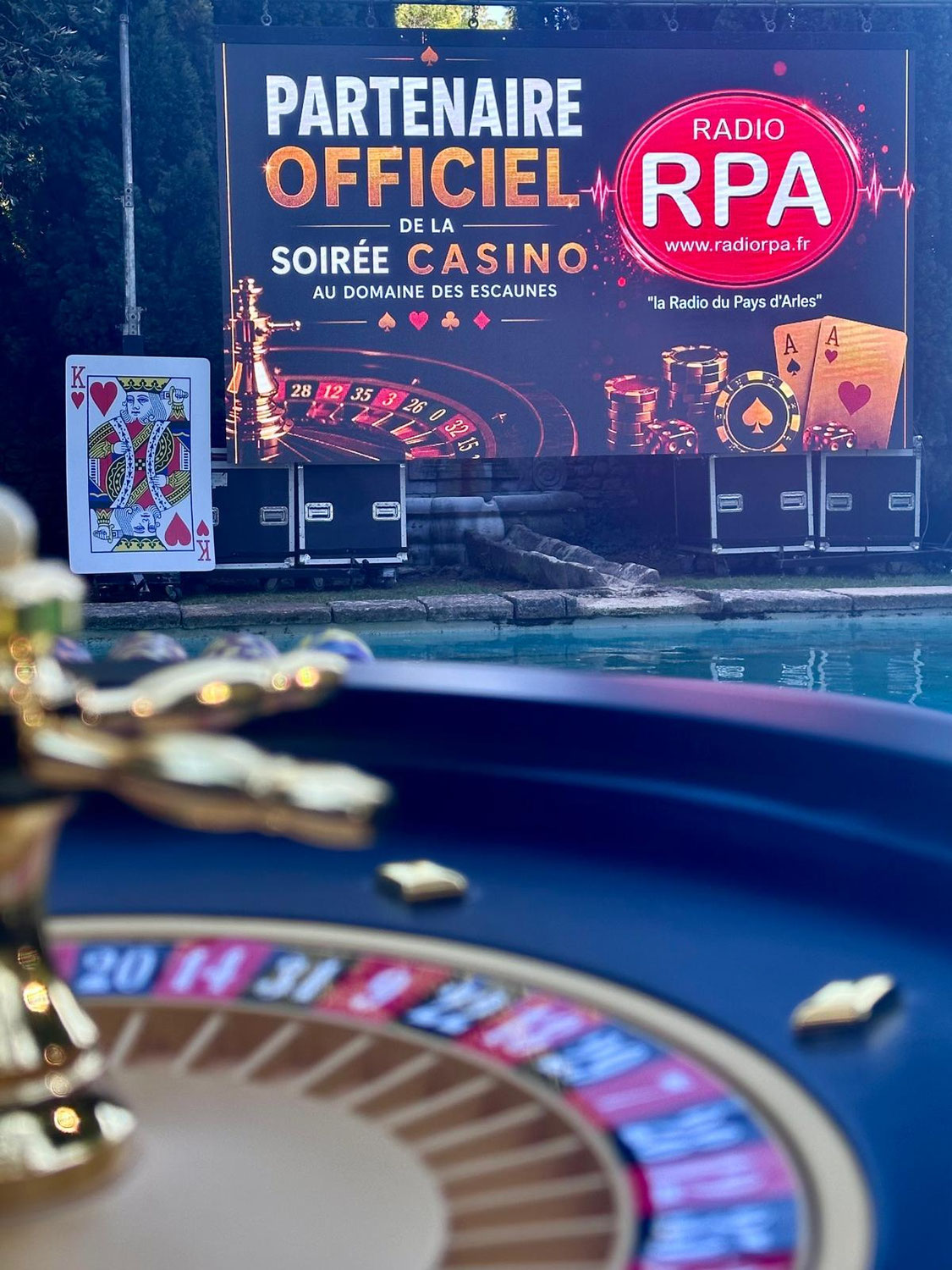 Retour sur la Soirée Casino au Domaine des Escaunes avec Radio RPA
