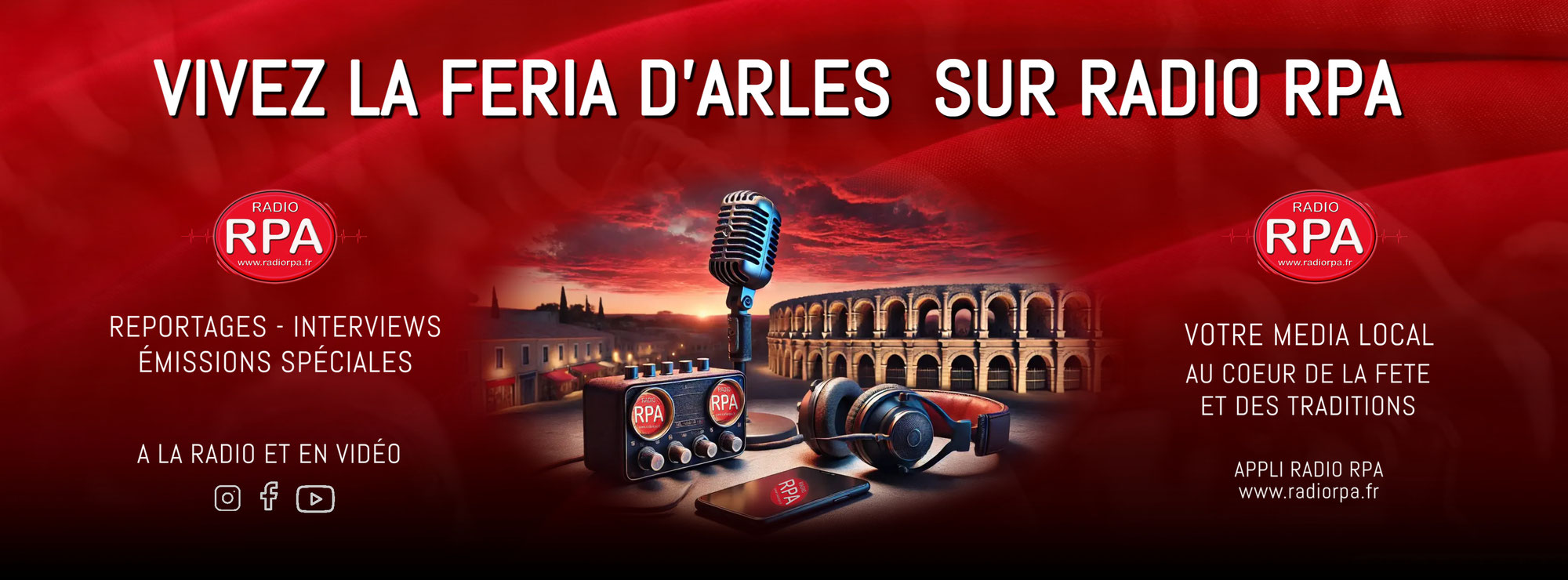 RPA EN DIRECT DE LA FERIA D'ARLES - PAQUES 2026