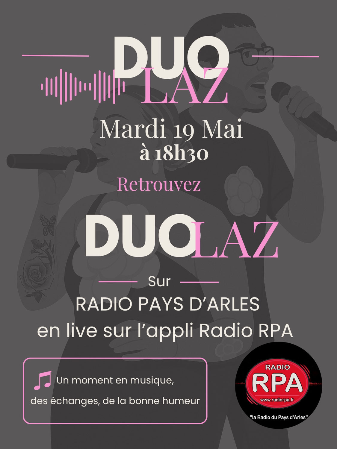 JUSQU'ICI TOUT VA BIEN  | Le Talk-Show de Radio RPA | Invités: le Duo LAZ