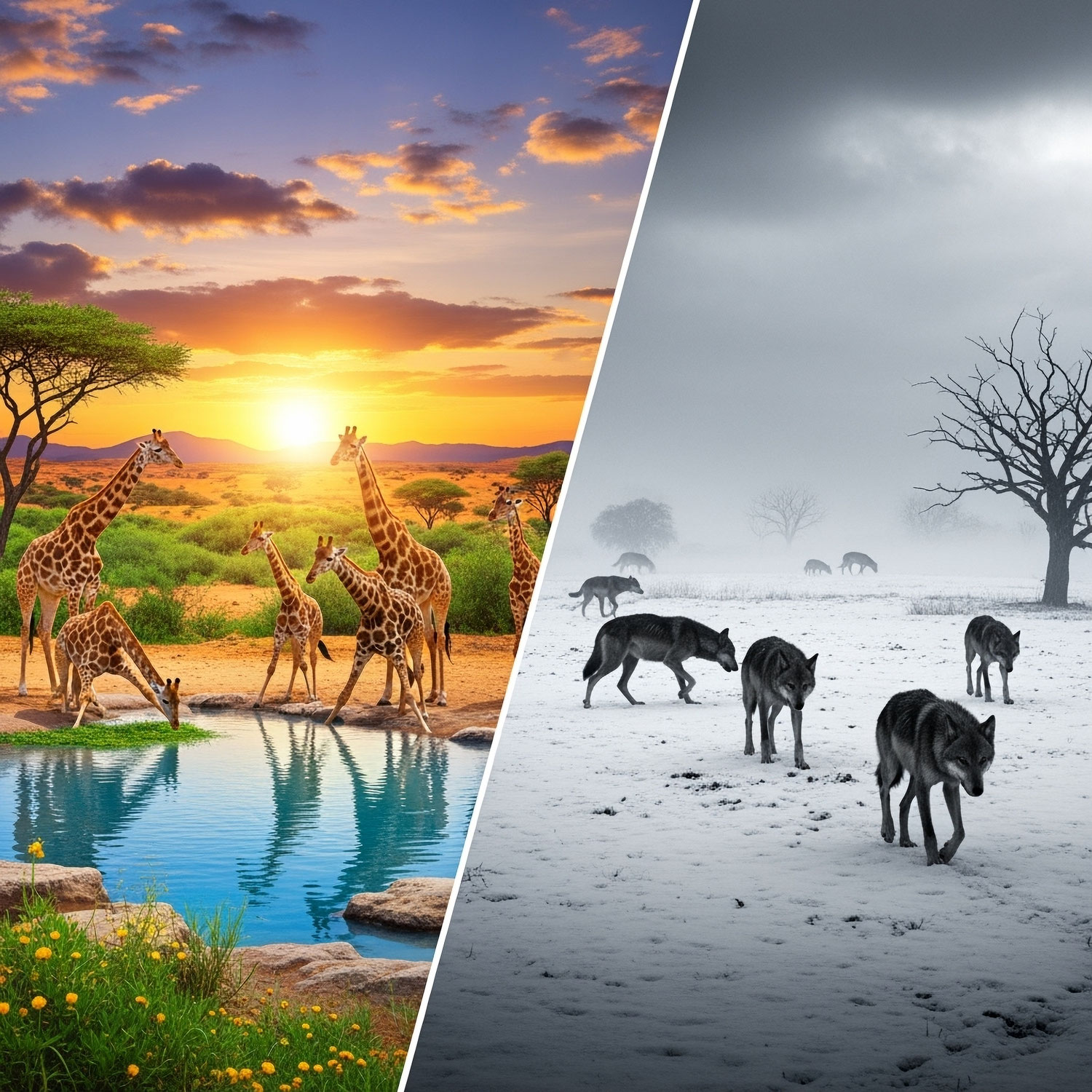 Giraffen-Oasen und die Wolfs-Welt – Wenn Schutzräume nicht genügen und wie echter Wandel gelingt