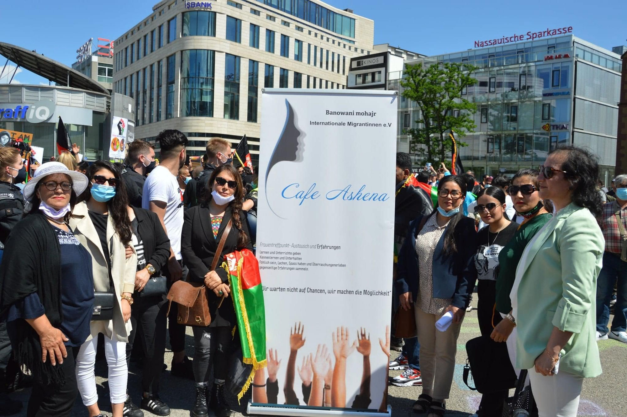 Organisatoren der Demonstration in Frankfurt am Main: Internationale Migrantinnen e.V