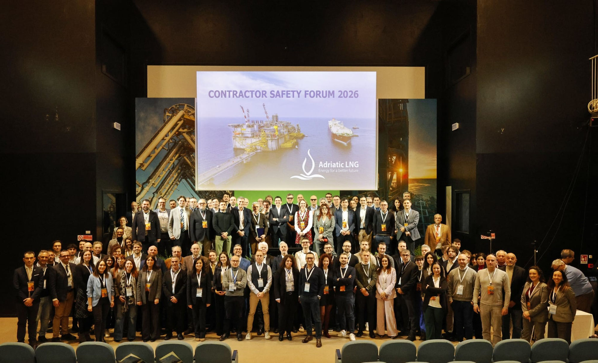 SICUREZZA ATTIVA, PREVENZIONE DEL RISCHIO E BEST PRACTICE  AL CENTRO DEL CONTRACTOR SAFETY FORUM 2026 DI ADRIATIC LNG