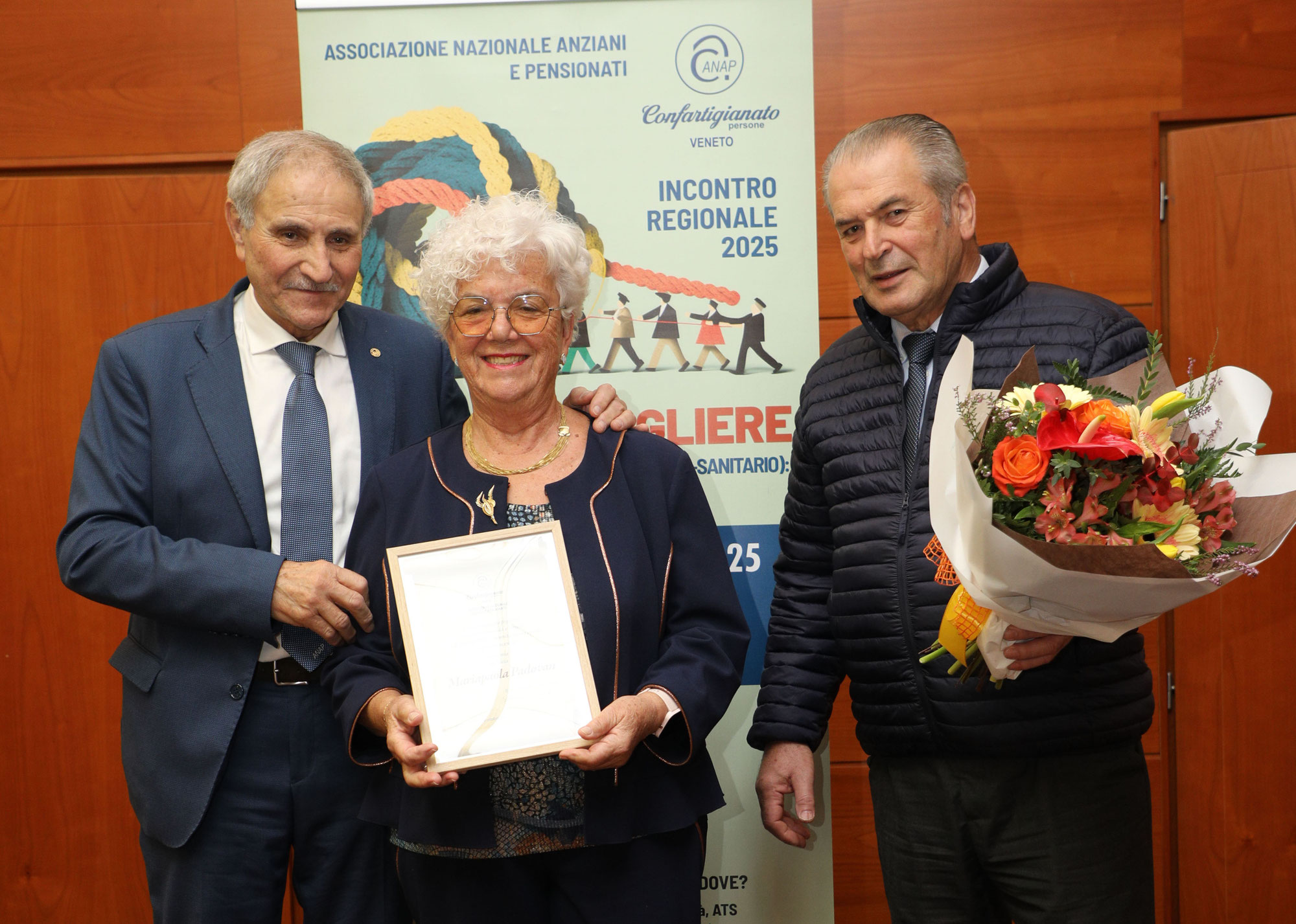 ANAP Veneto premia Maria Paola Padovan