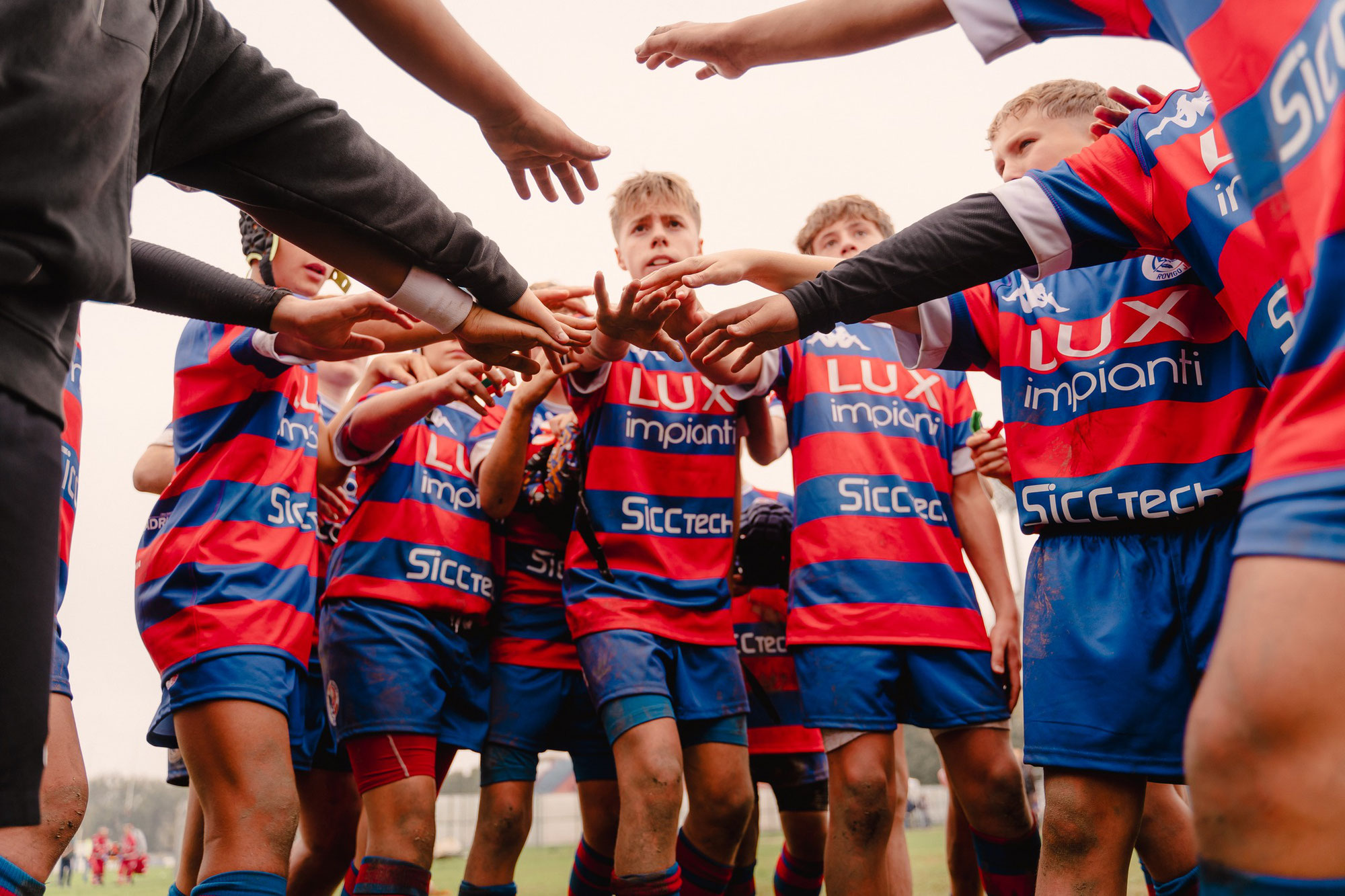 La Monti Rugby Rovigo Junior coprotagonista dell'evento per i 90 anni della Rugby Rovigo con il Minirugby