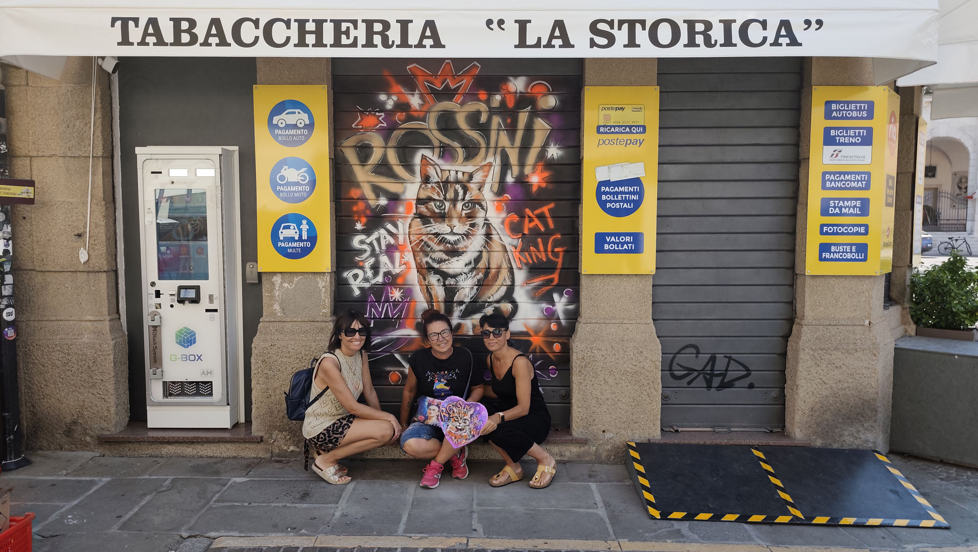 Ora Rossini sarà sempre presente in piazza!
