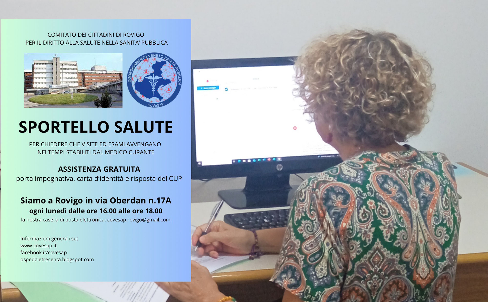SPORTELLO SALUTE La salute è un tuo diritto