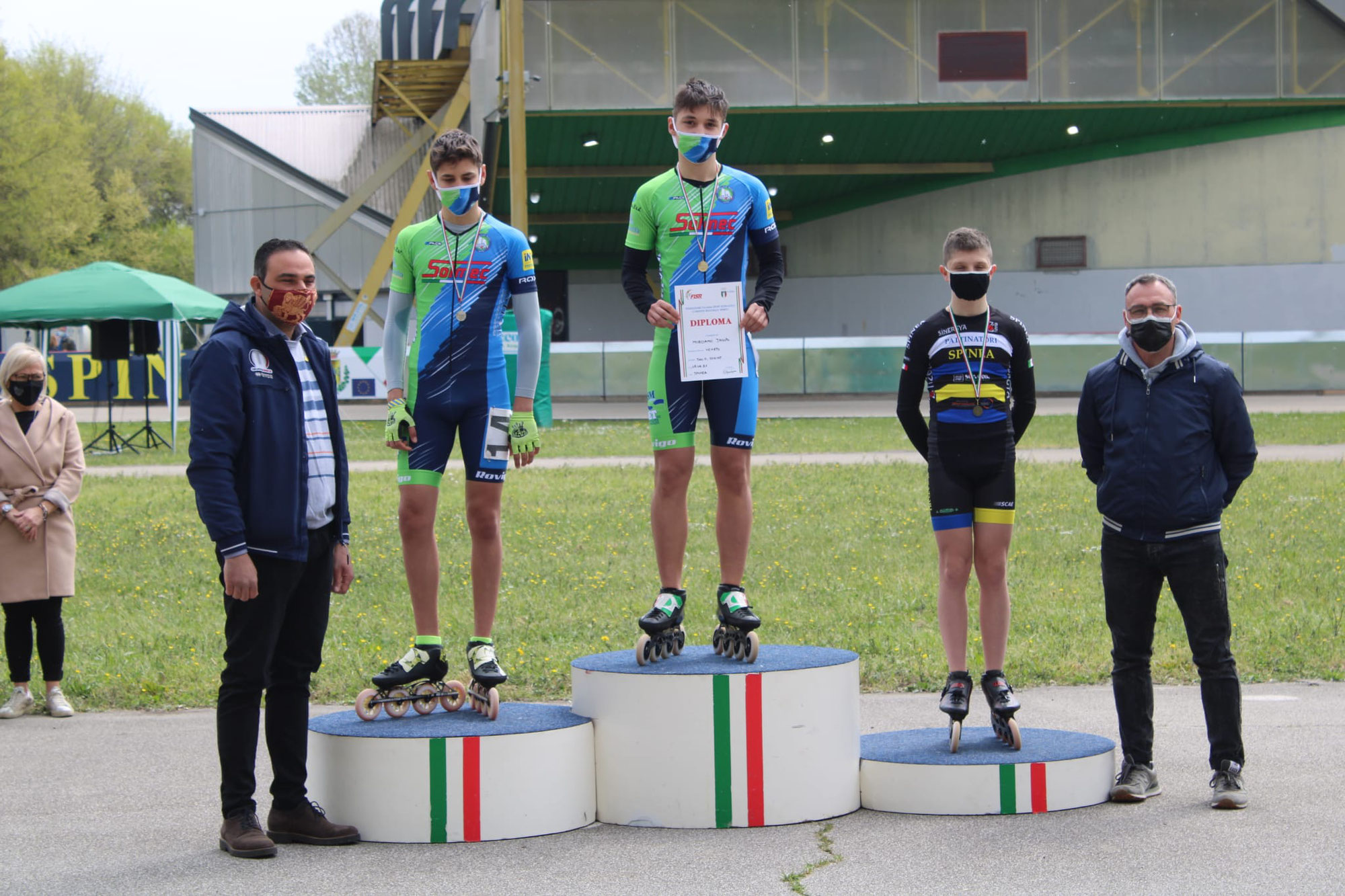 TRE TITOLI E Skating Club QUARTO ai REGIONALI SU STRADA