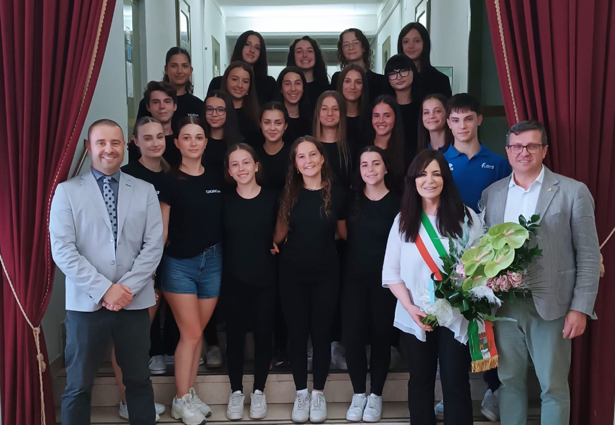 Il Sindaco Valeria Cittadin incontra l’Olimpica Skaters Rovigo in Municipio