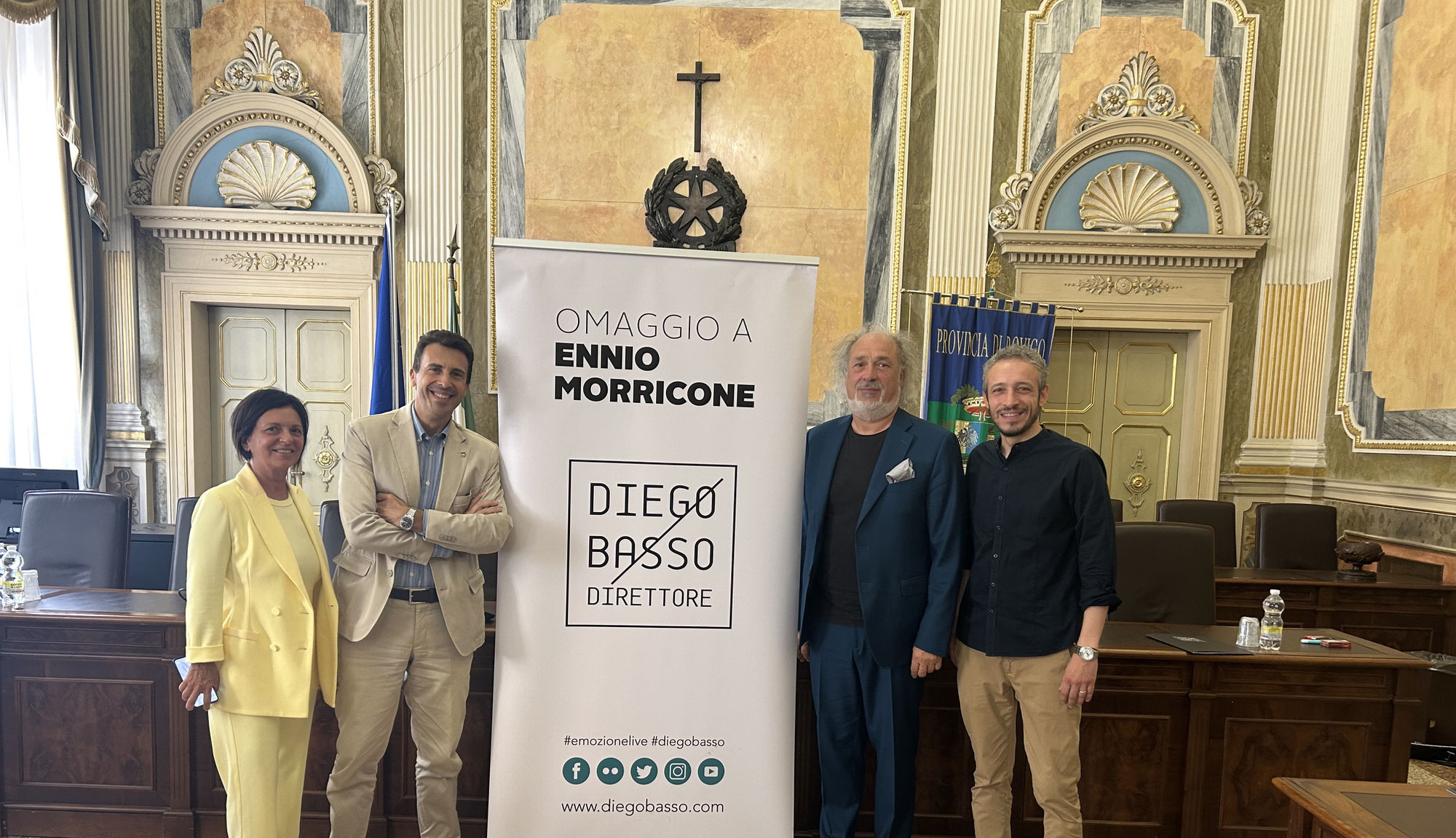 A Stienta omaggio a Morricone con il maestro Diego Basso