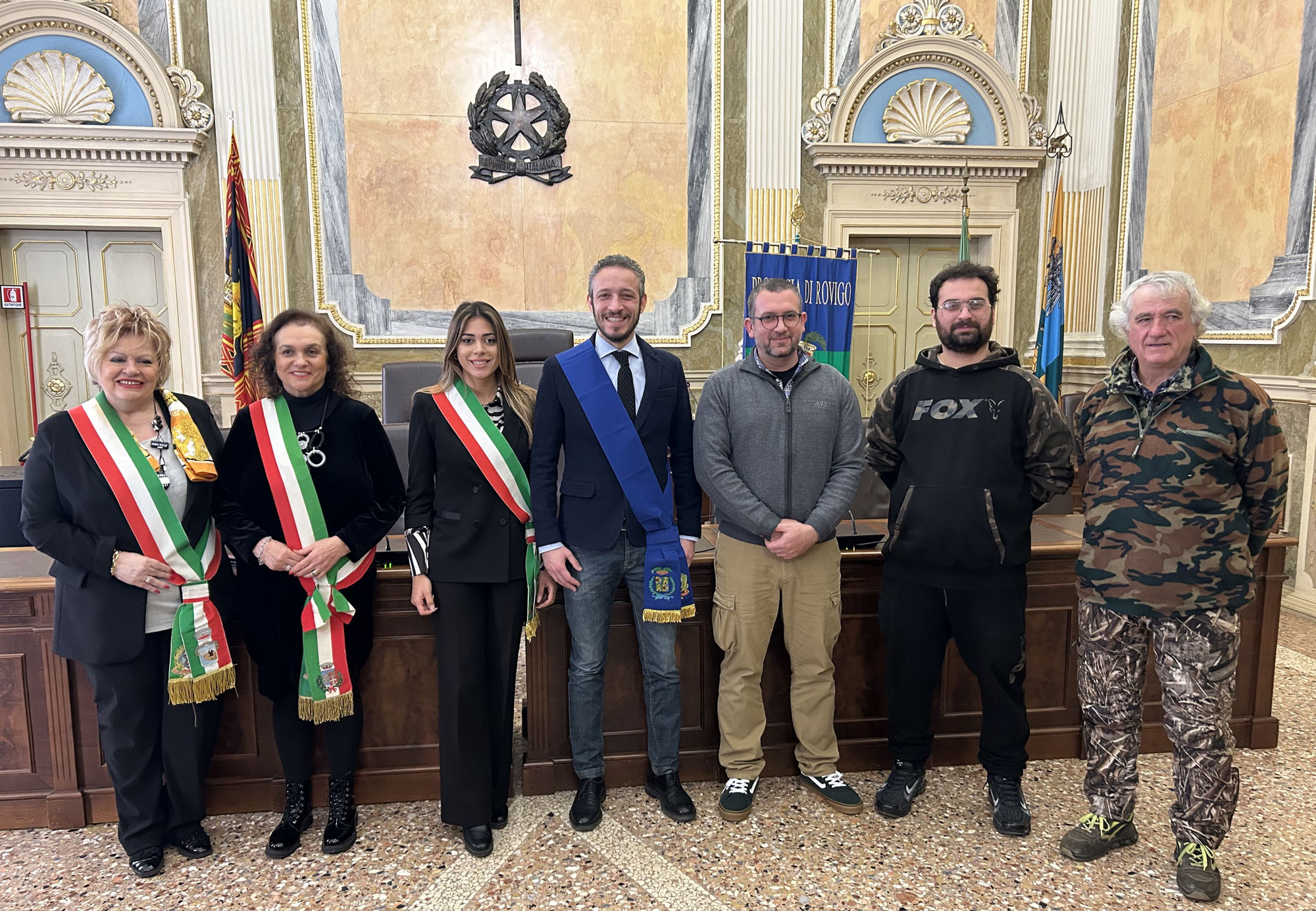 Il Presidente Ferrarese incontra gli “angeli” di Porto Viro