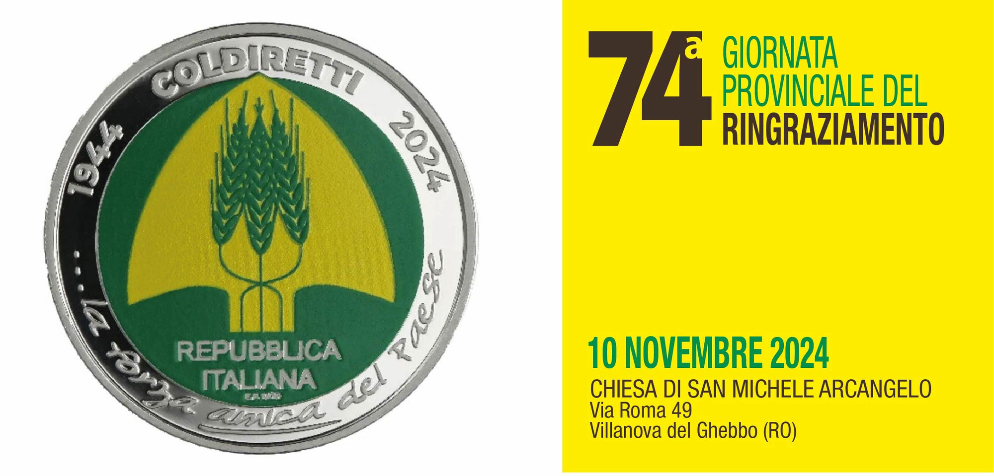 74^ GIORNATA PROVINCIALE DEL RINGRAZIAMENTO