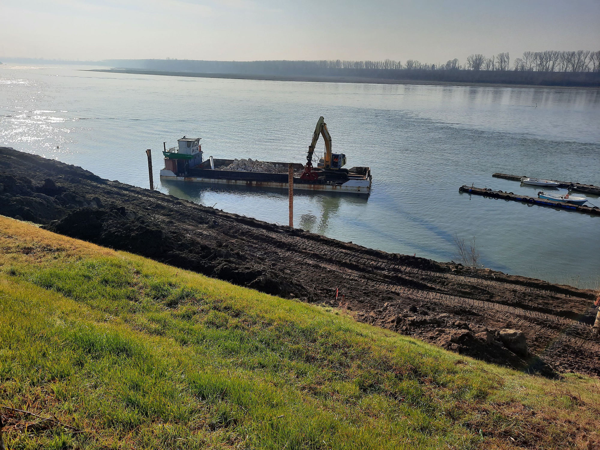 DIFESA SPONDALE NEL DELTA, AIPO INCREMENTA I LIVELLI DI SICUREZZA NEL TRATTO RODIGINO