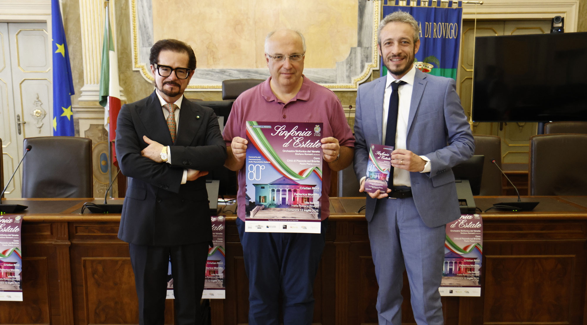 A VILLA BADOER UN GRANDE CONCERTO PER GLI 80 ANNI DELLA REPUBBLICA ITALIANA