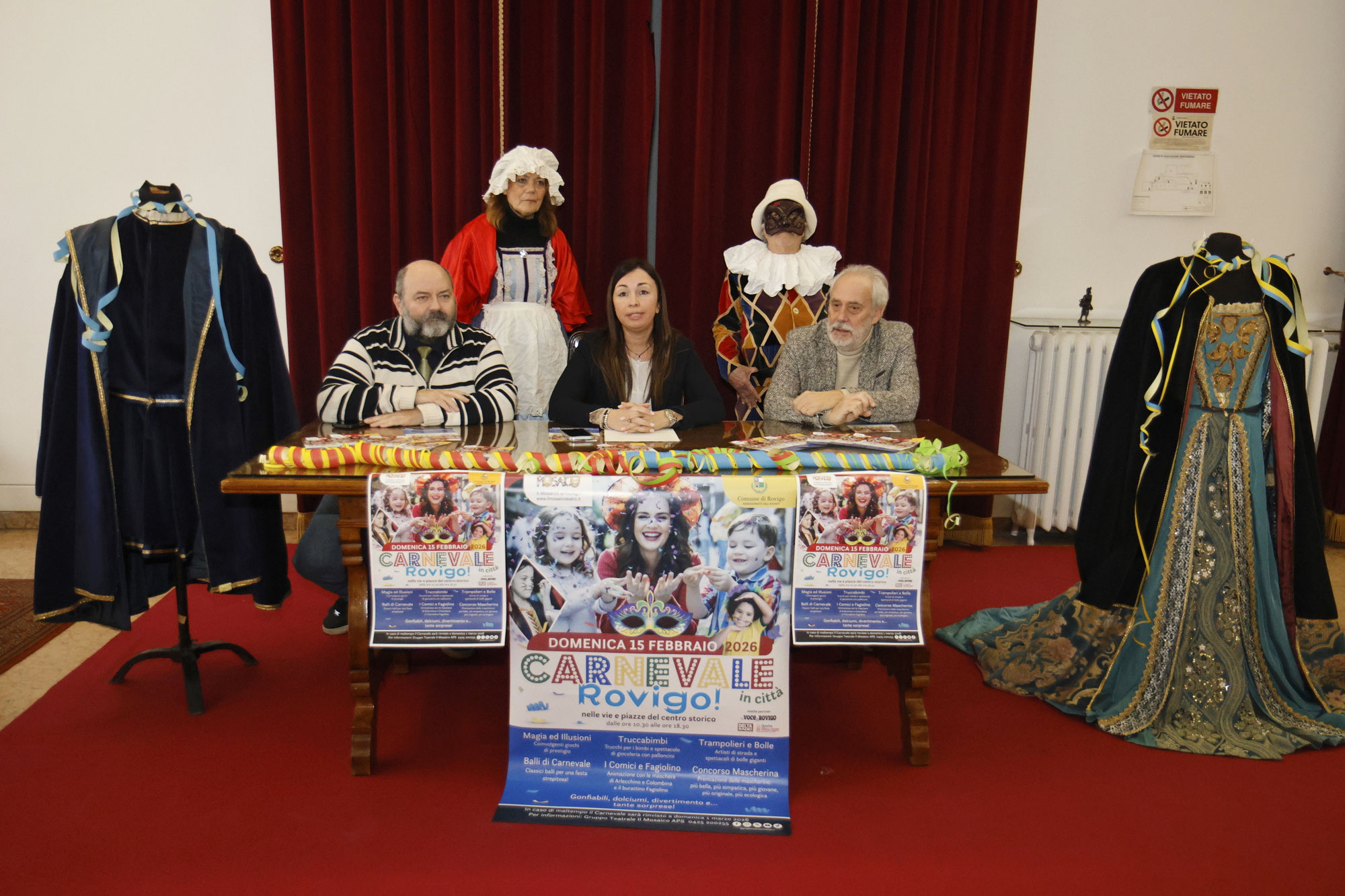 Domenica 15 febbraio il carnevale animerà il centro città a Rovigo
