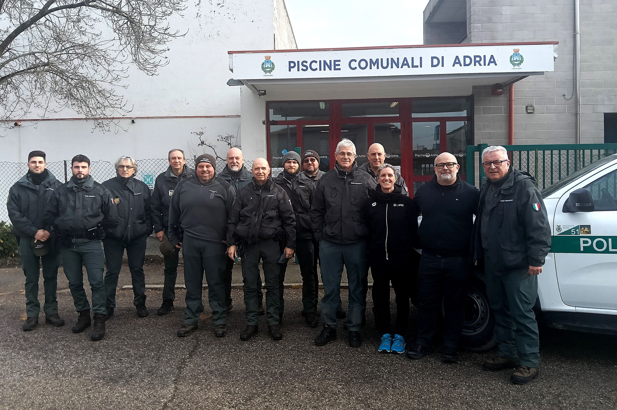 Corso di aggiornamento nuoto e salvamento per la Polizia Provinciale di Rovigo