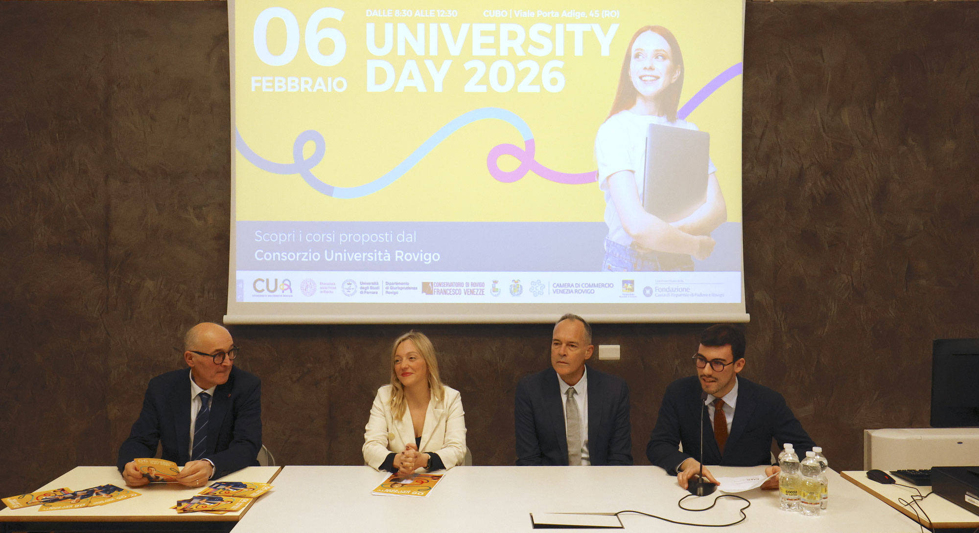 Presentato oggi l'“University Day” nella sede CUR di palazzo Angeli.