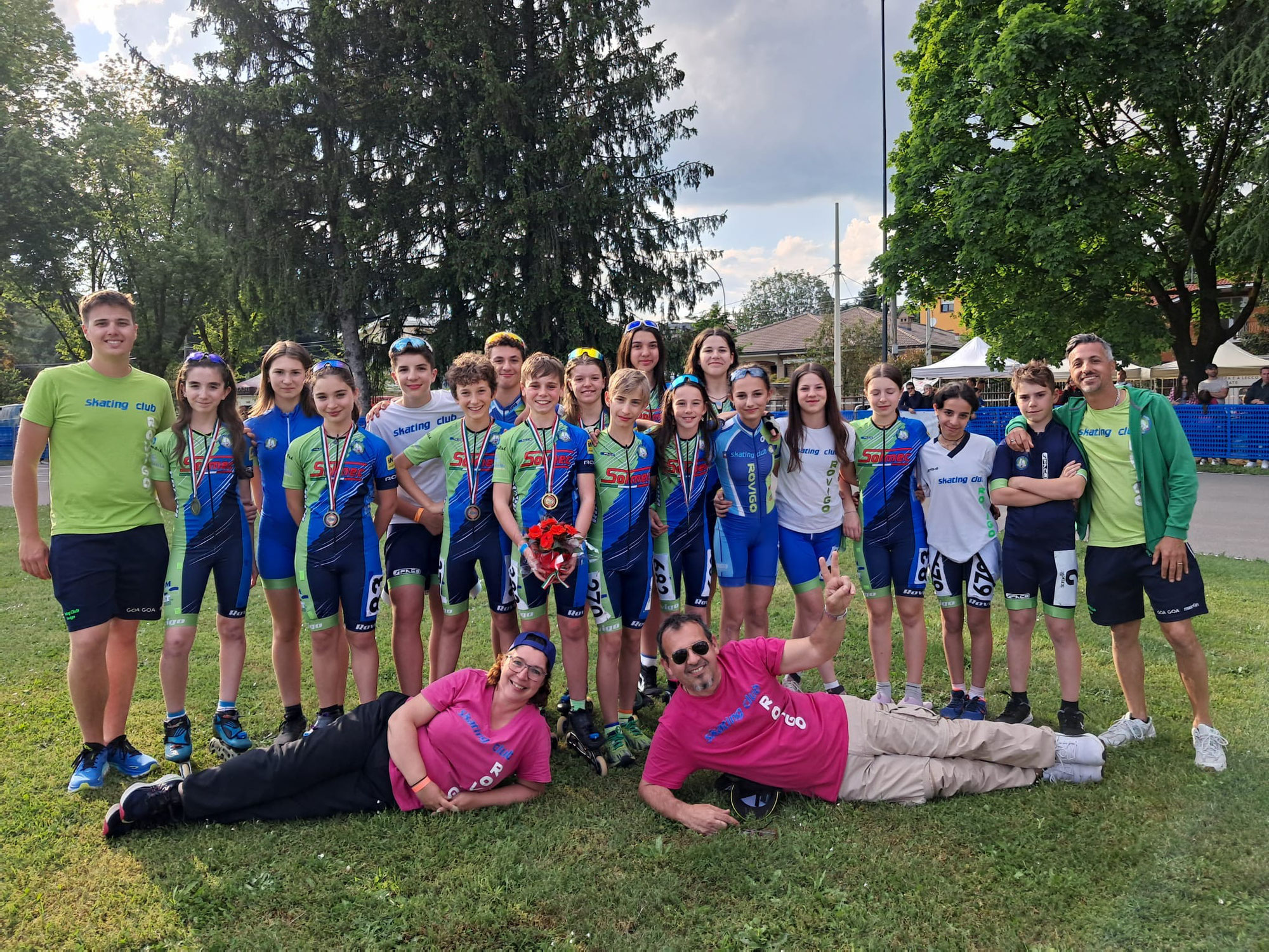 SKATING CLUB ROVIGO. UN ORO E QUINTA POSIZIONE DI SQUADRA