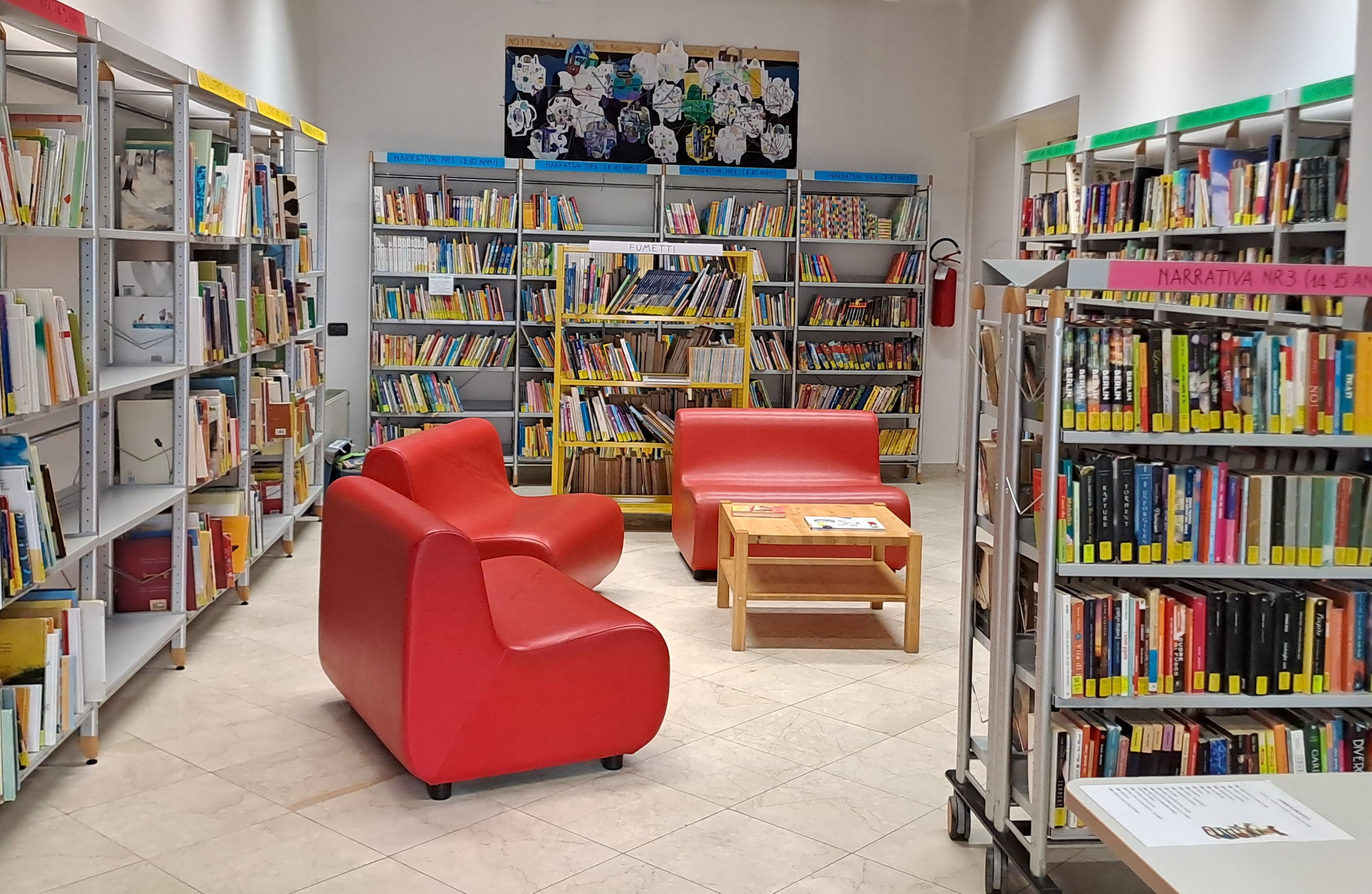 Nuovi spazi per la Sezione Ragazzi della Biblioteca dell’Accademia