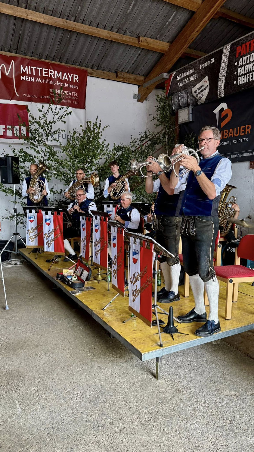 Frühschoppen mit Besuch aus Südtirol