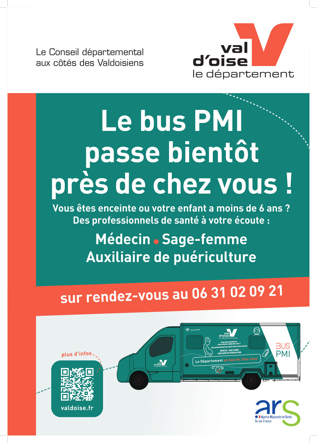Le bus PMI bientôt à Boissy (parking de la Maison pour Tous)