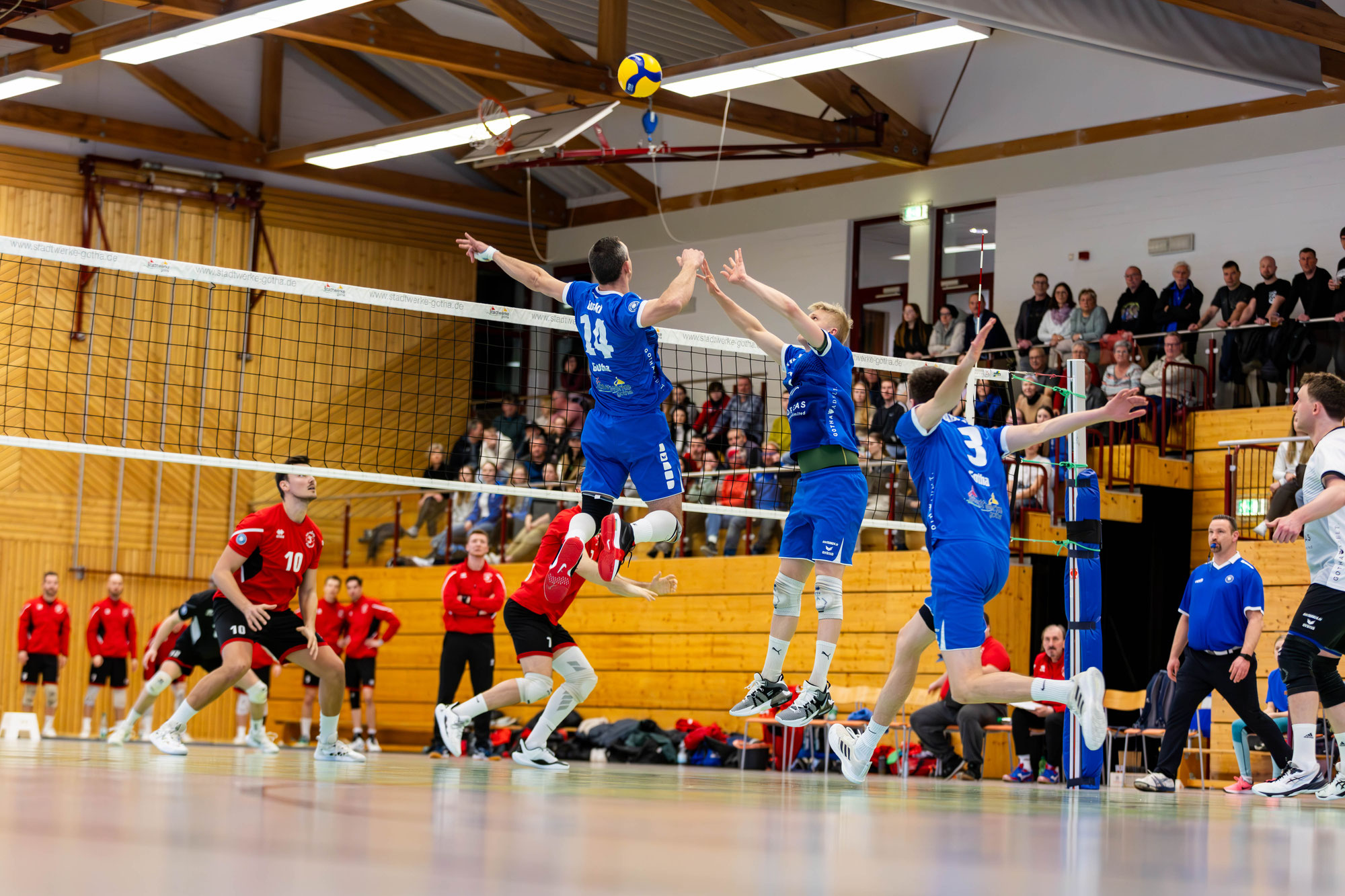 Gotha im Spitzenspiel in Kriftel