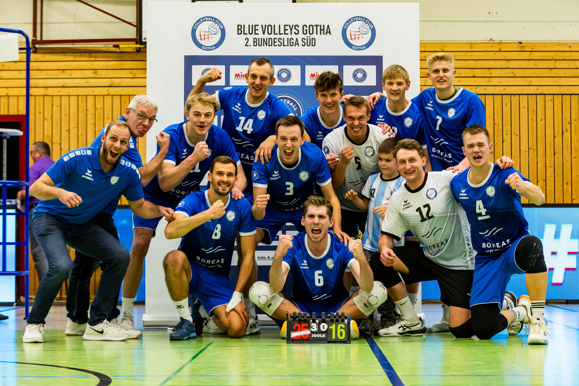 Blue Volleys Gotha- Ein Saisonrückblick