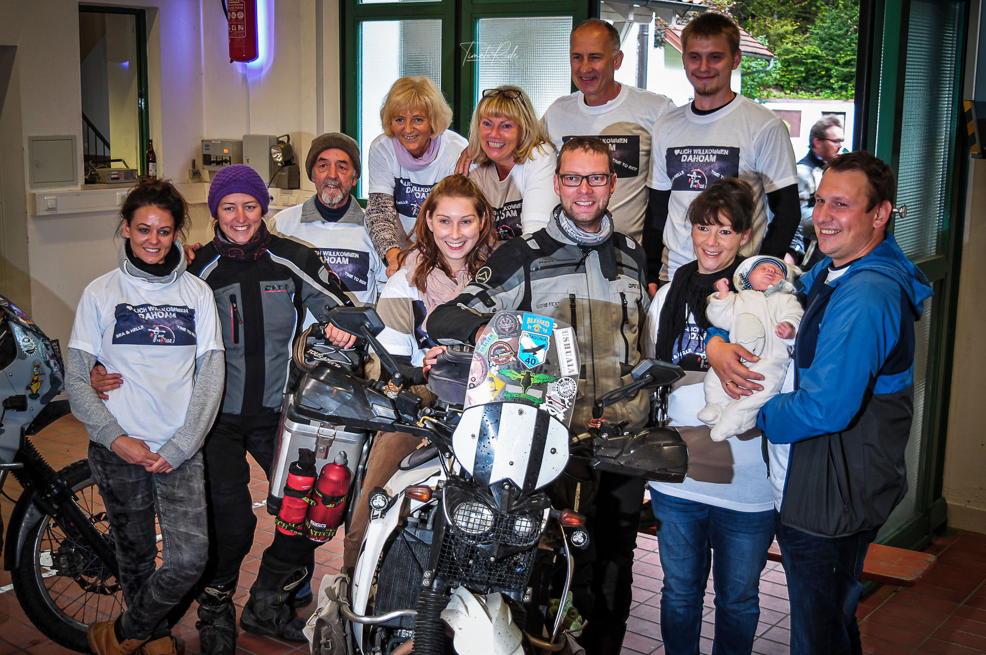 Nach über 5 Jahren Motorradweltreise zurück Zuhause