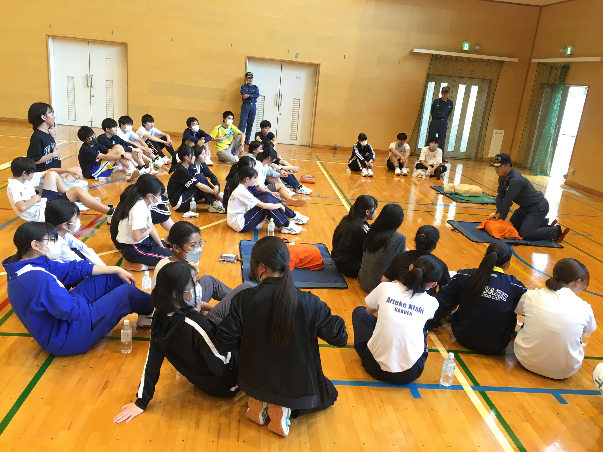 5月24日(金)　1年生対象防災訓練　