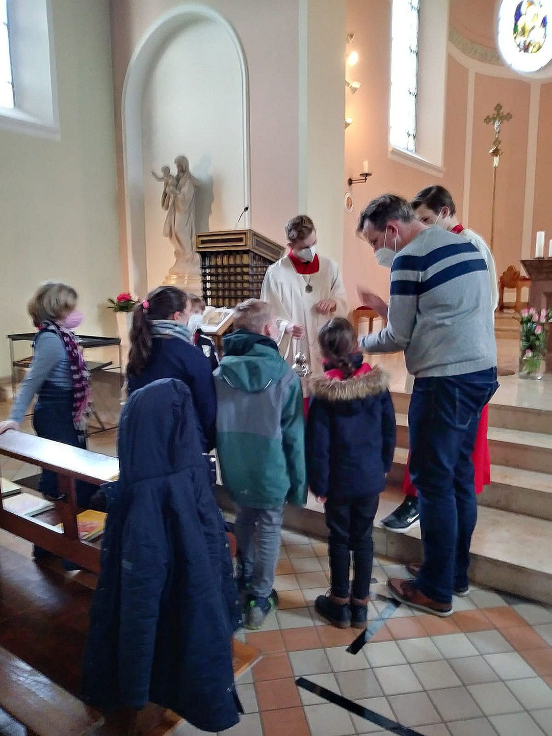 Erstkommunionunterricht in St. Josef