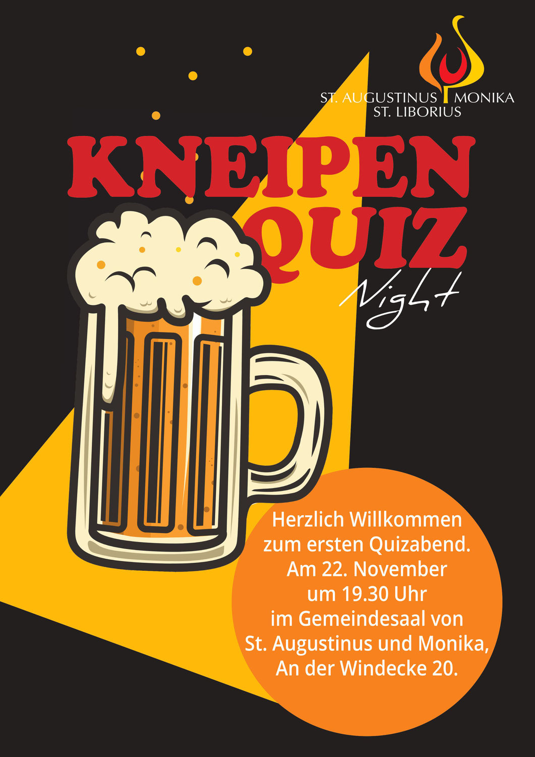 Kneipen-Quiz in St. Augustinus und Monika