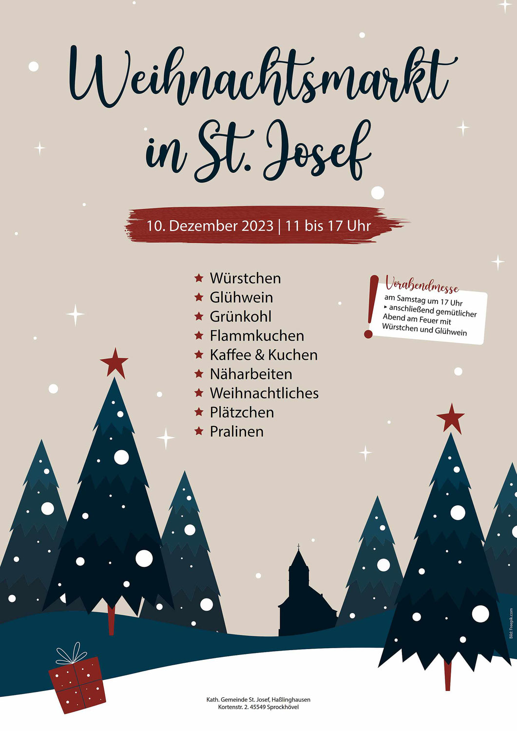 Weihnachtsmarkt 2023 in St. Josef