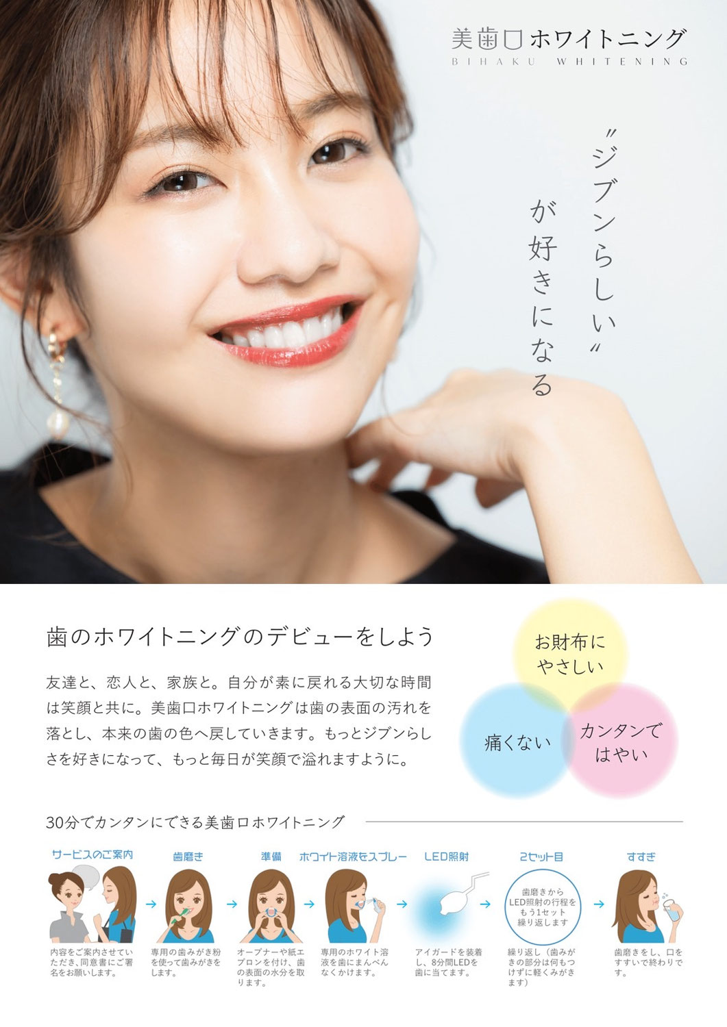 セルフホワイトニング始めました！！