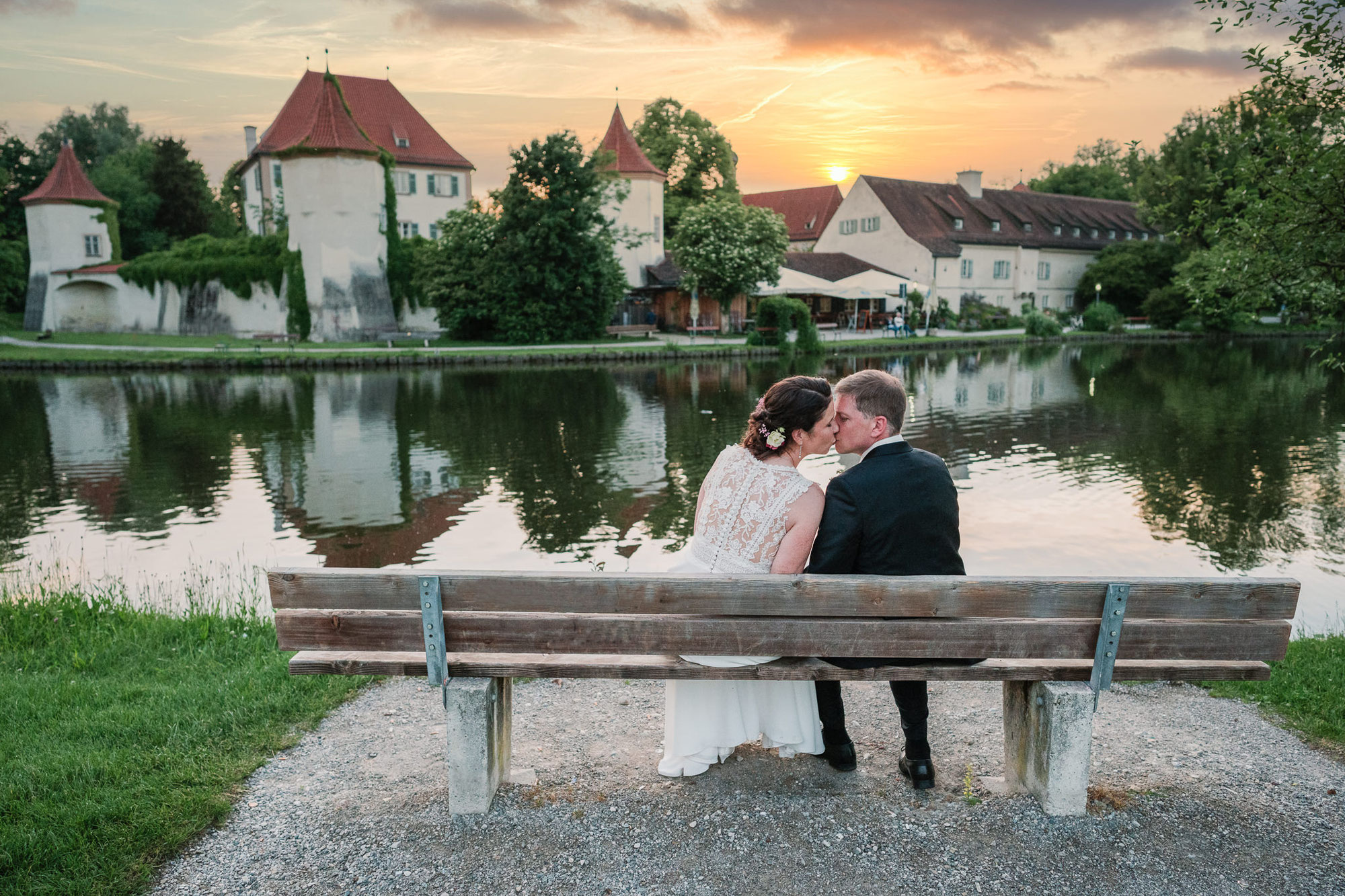 Katrin & Andreas Junihochzeit im Schloss Blutenburg