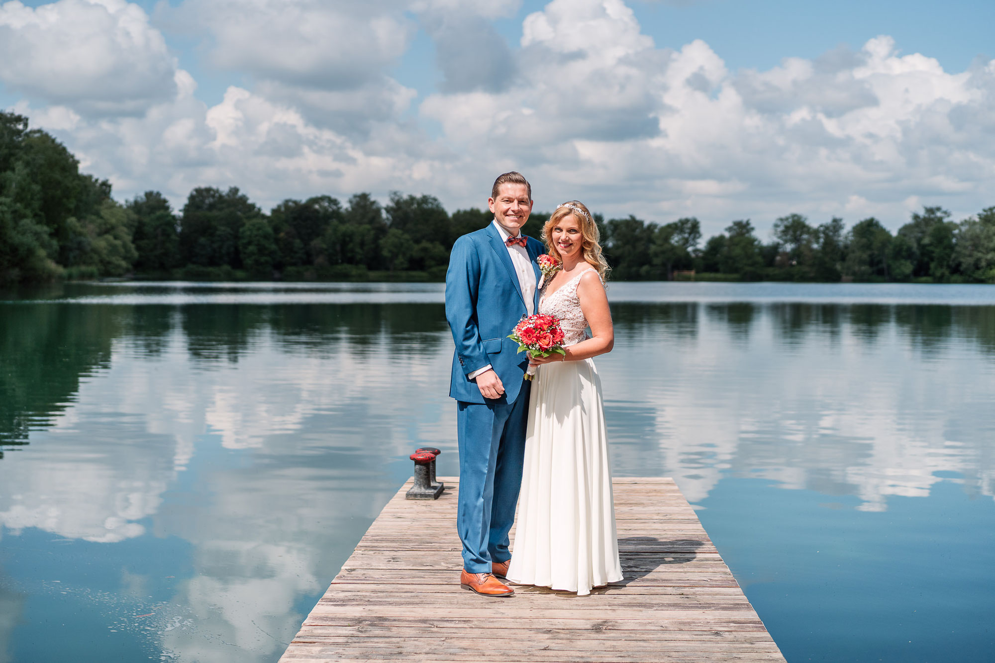 Maria & Martin Hochzeit im Brucker Land