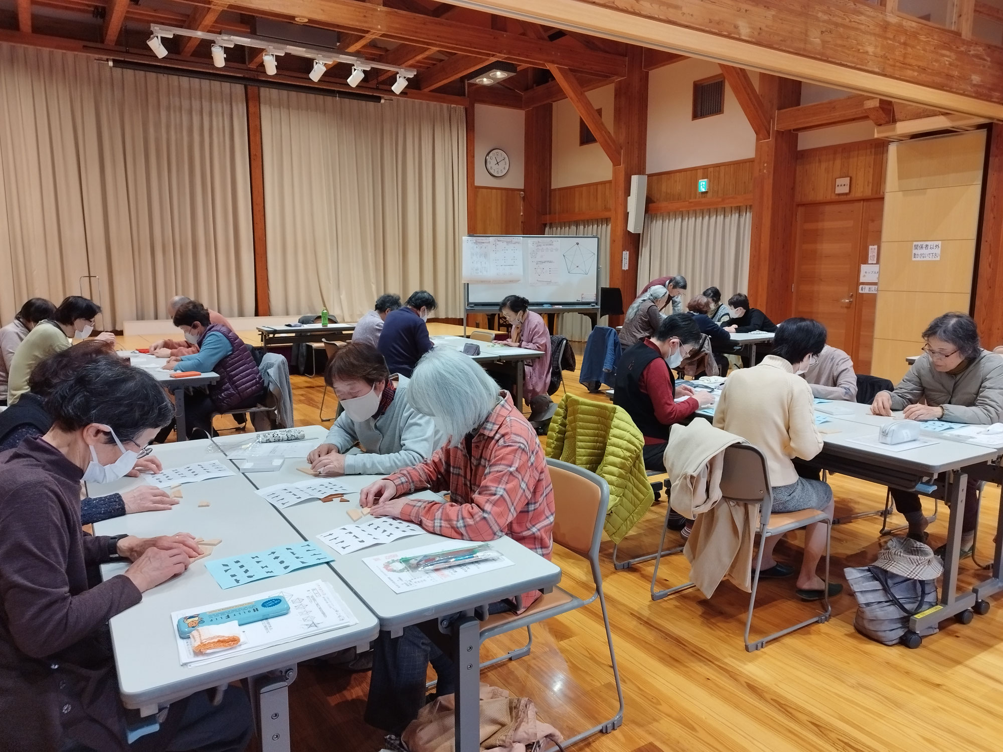 １２月の脳活教室の様子