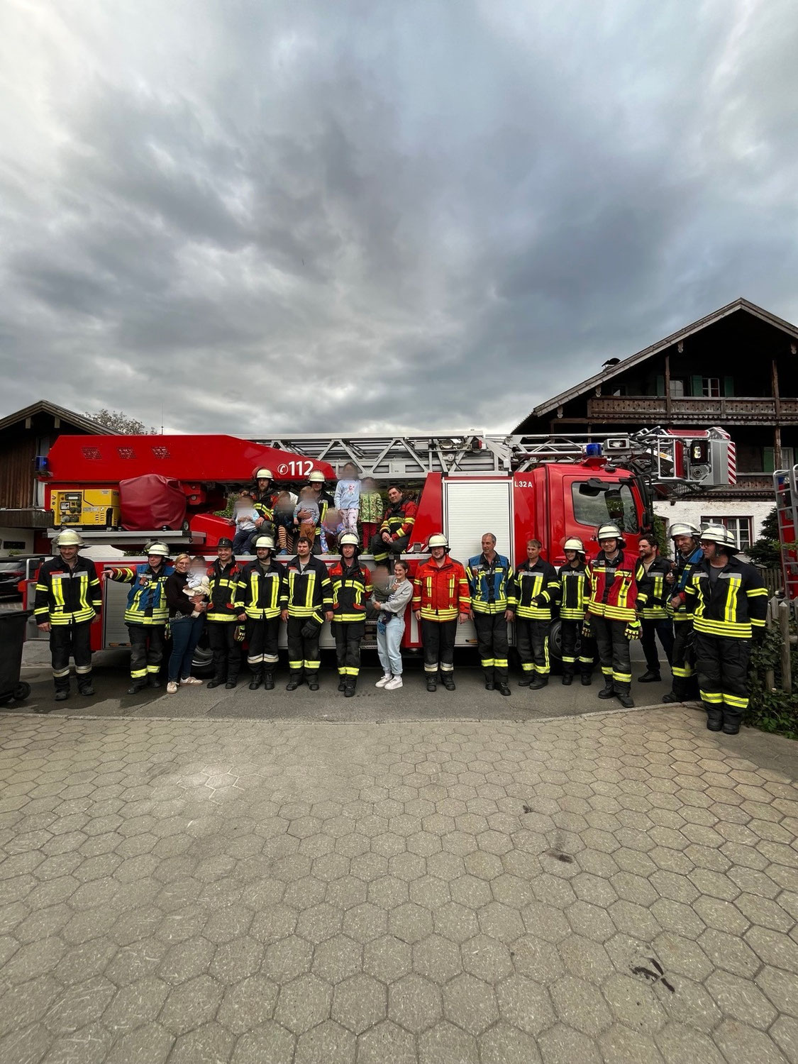 Feuerwehrübung im Kinderheim s’Mauganest