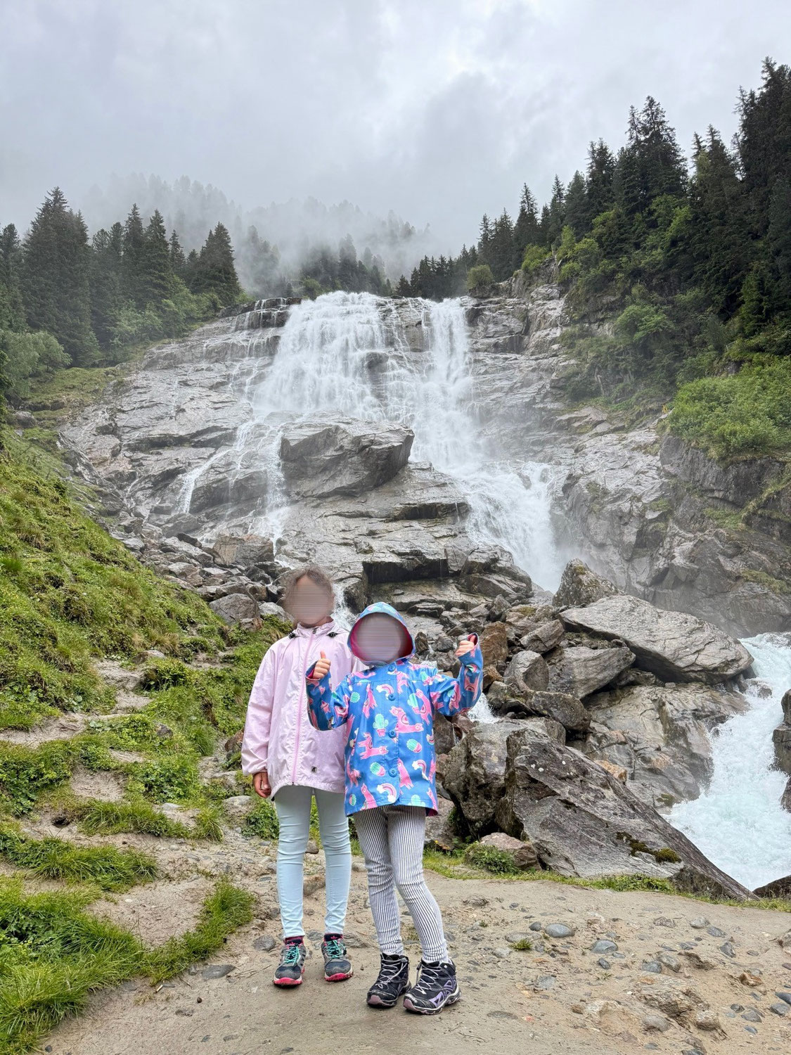 Ausflug zum Grawa Wasserfall im Stubaital
