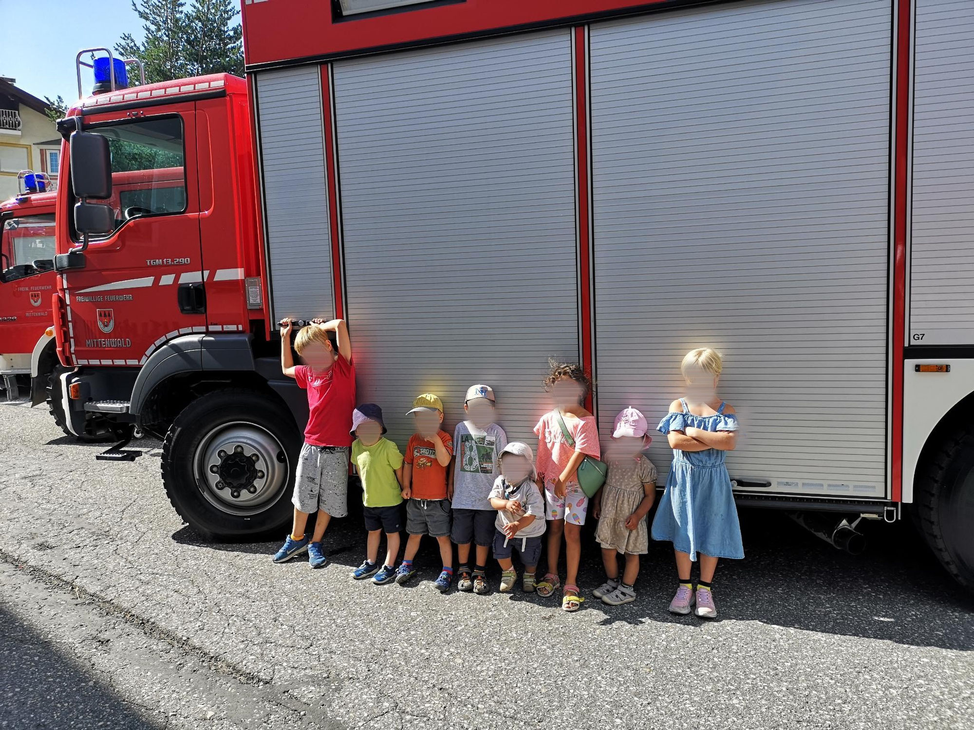 Ausflug zum Feuerwehrfest in Mittenwald