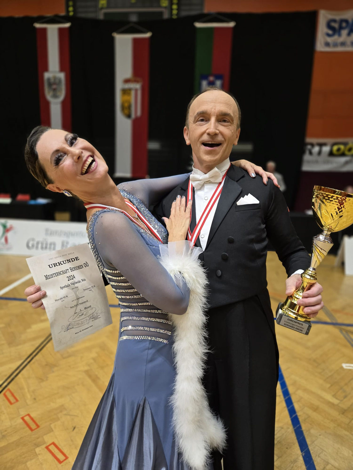 Doppelter Triumph: Gold in SenIII und SenIV Standard für den UTSC Linz