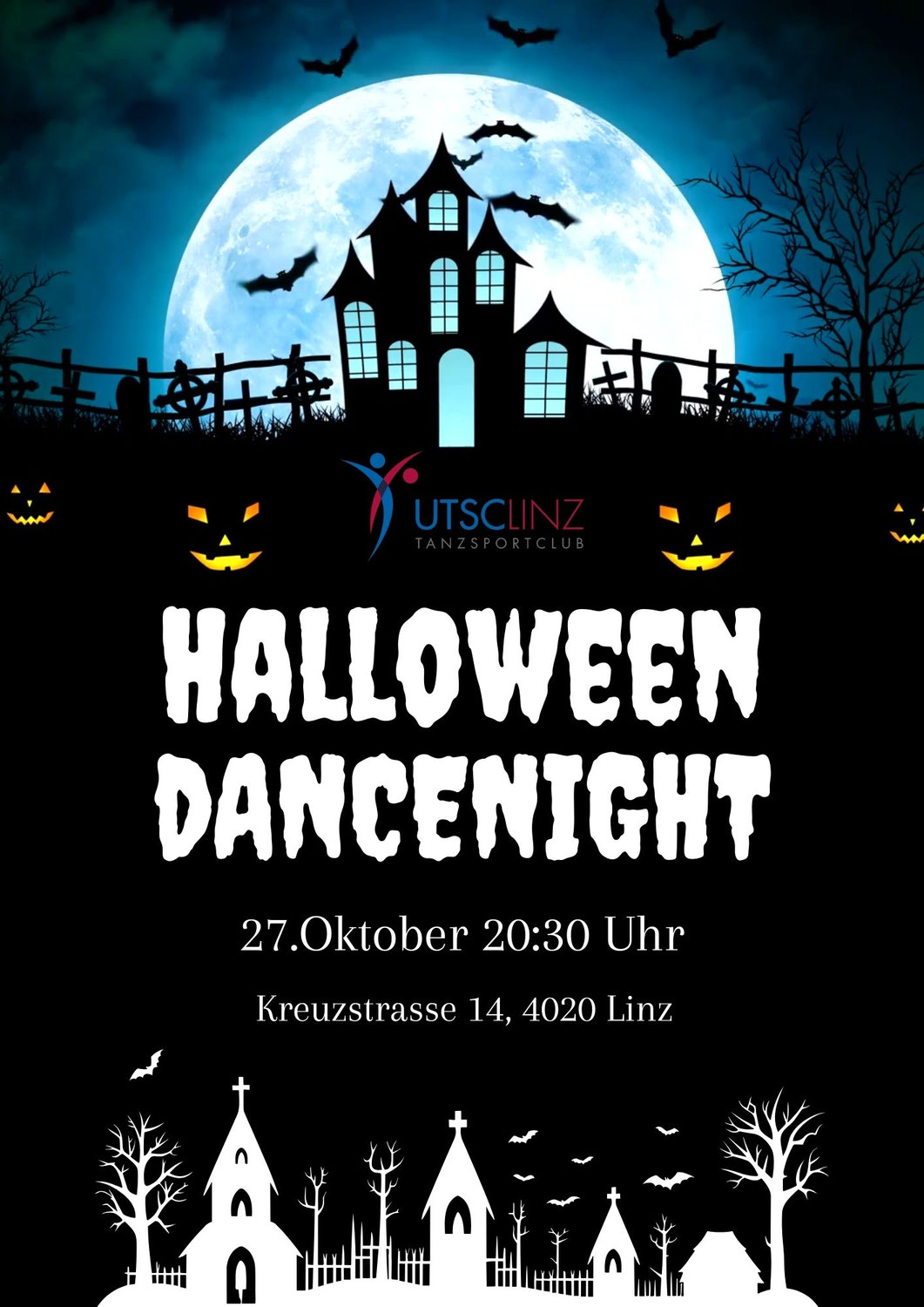 Gruseliges Tanzvergnügen: Halloweenparty im UTSC Linz