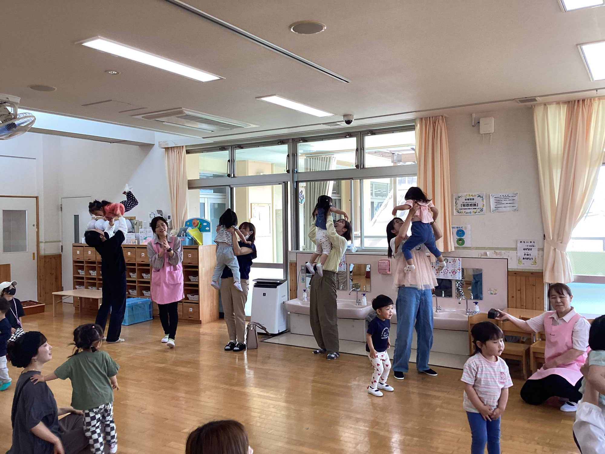 保護者会・親子交流会がありました