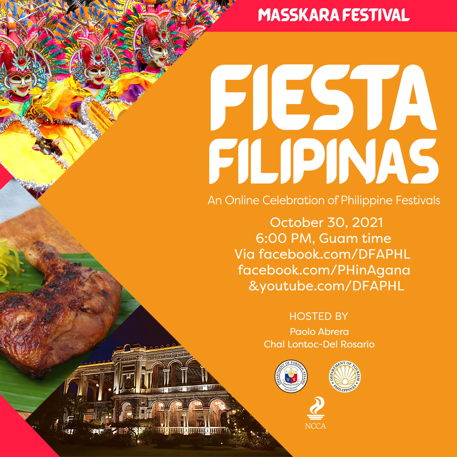 #FiestaFilipinas Masskara Festival, 30 October 2021