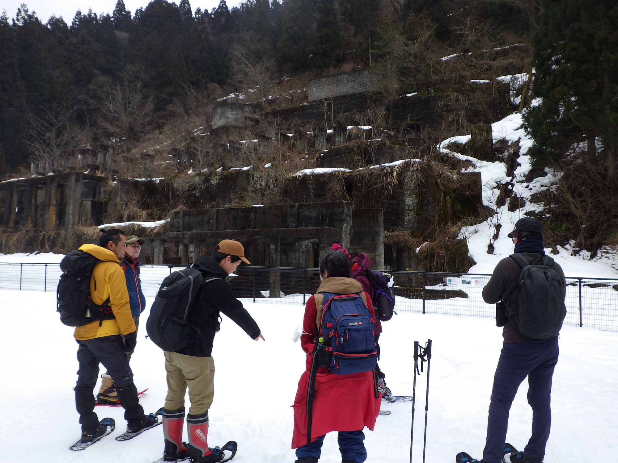 もりのもりFW冬の土倉鉱山を感じよう