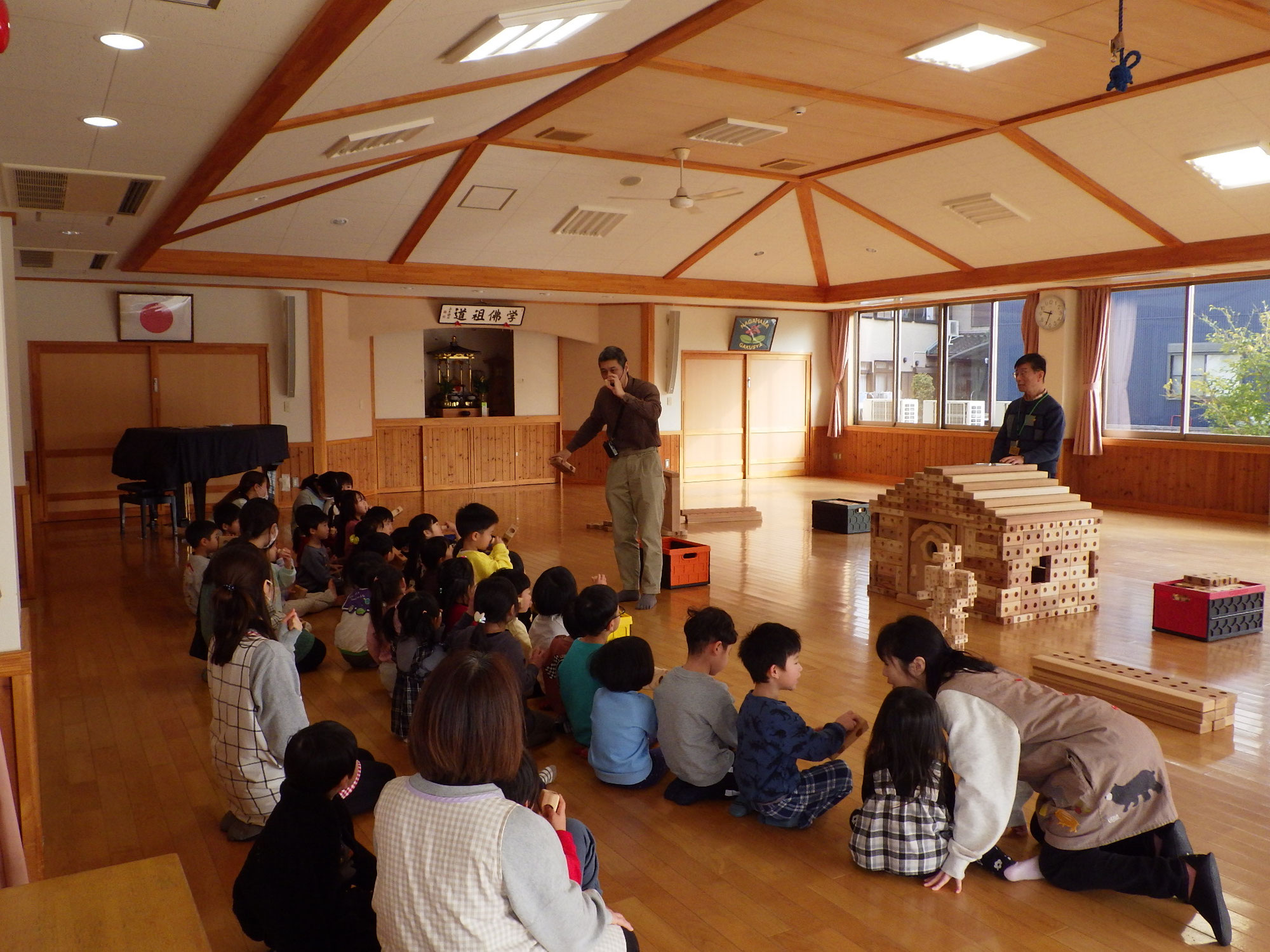 長浜学舎ズレンガ体験会