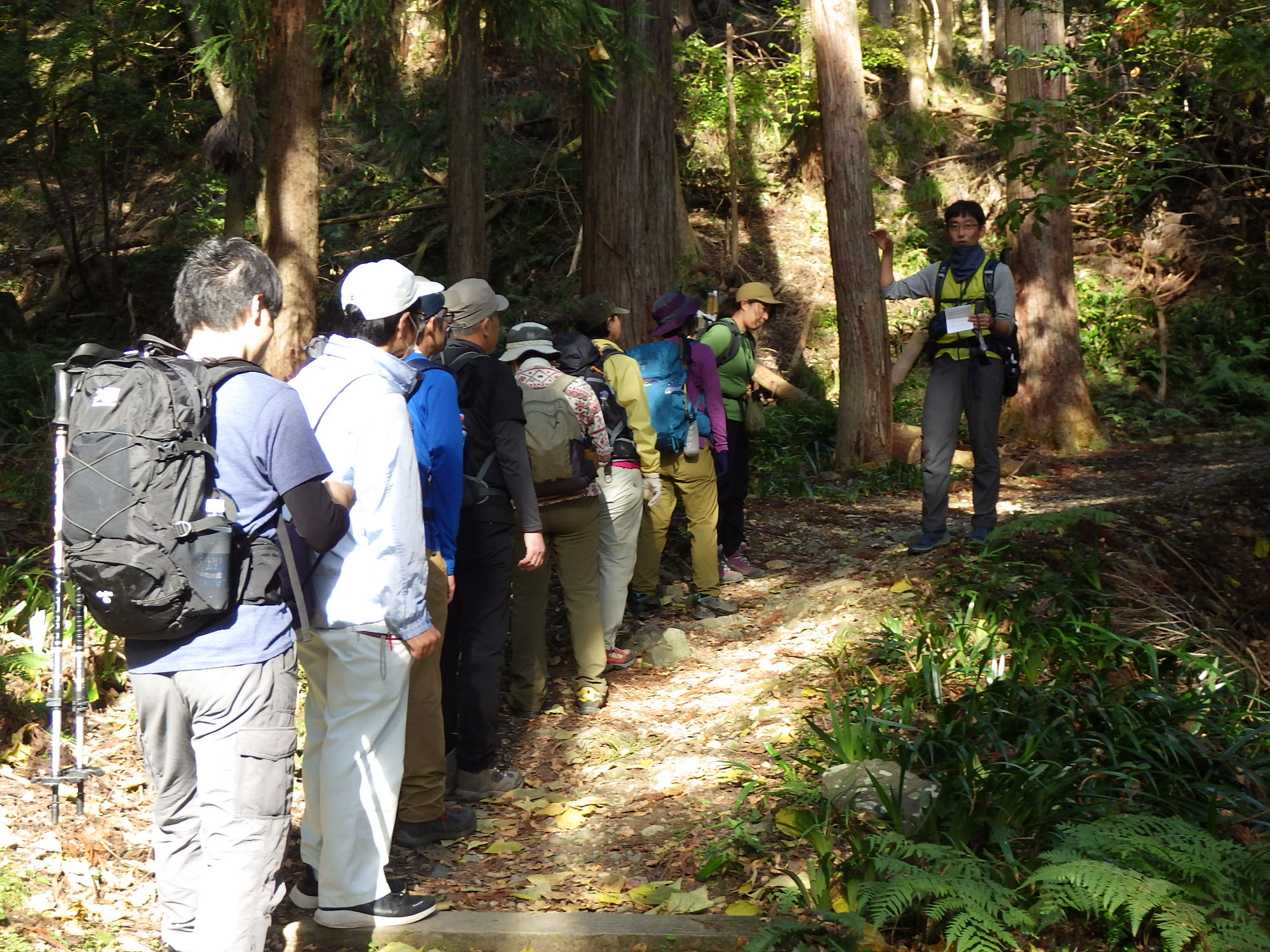 賤ケ岳で学ぶ山の歩き方講習会