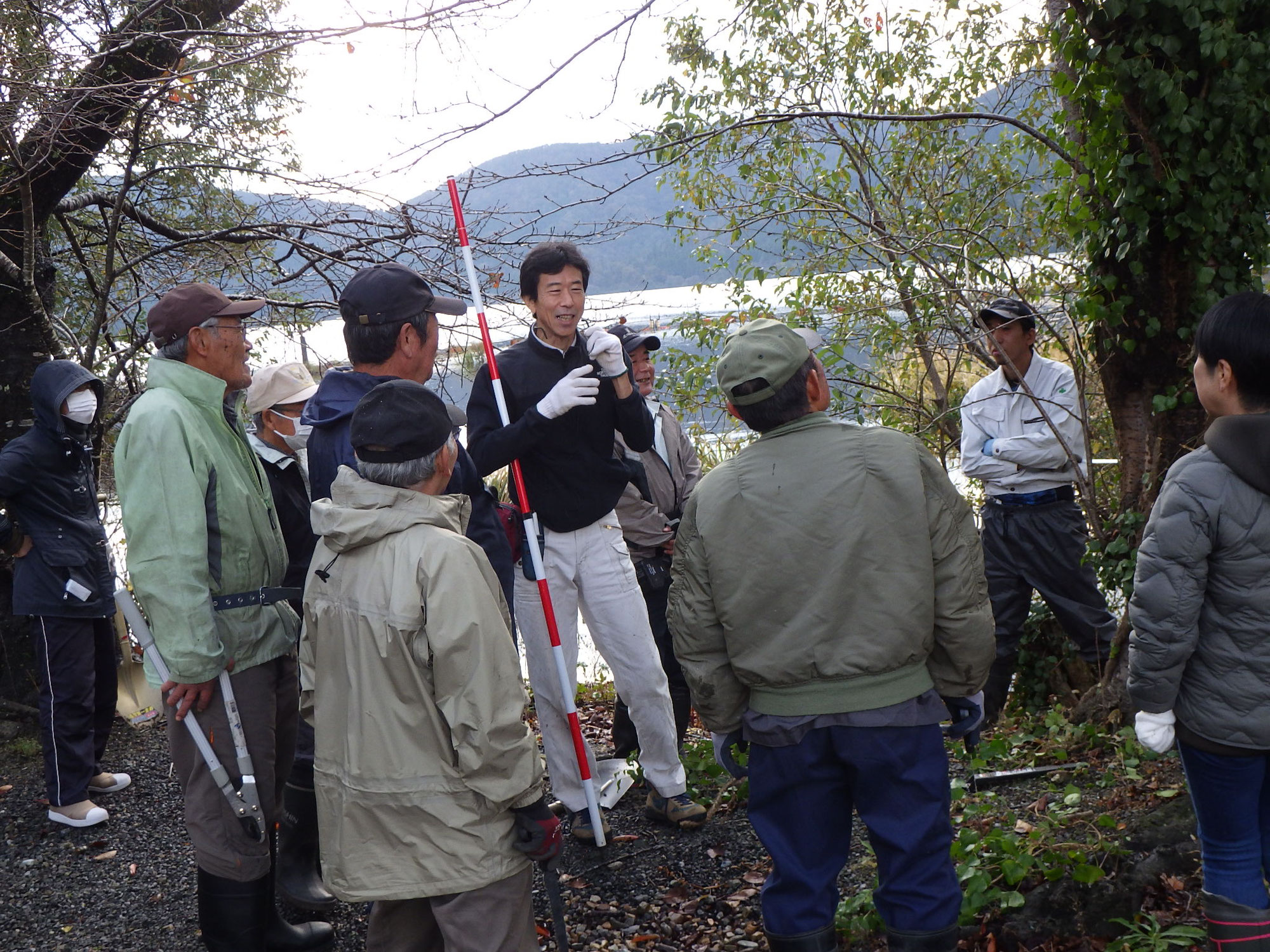 桜守講座2024秋(余呉・大路・八島)