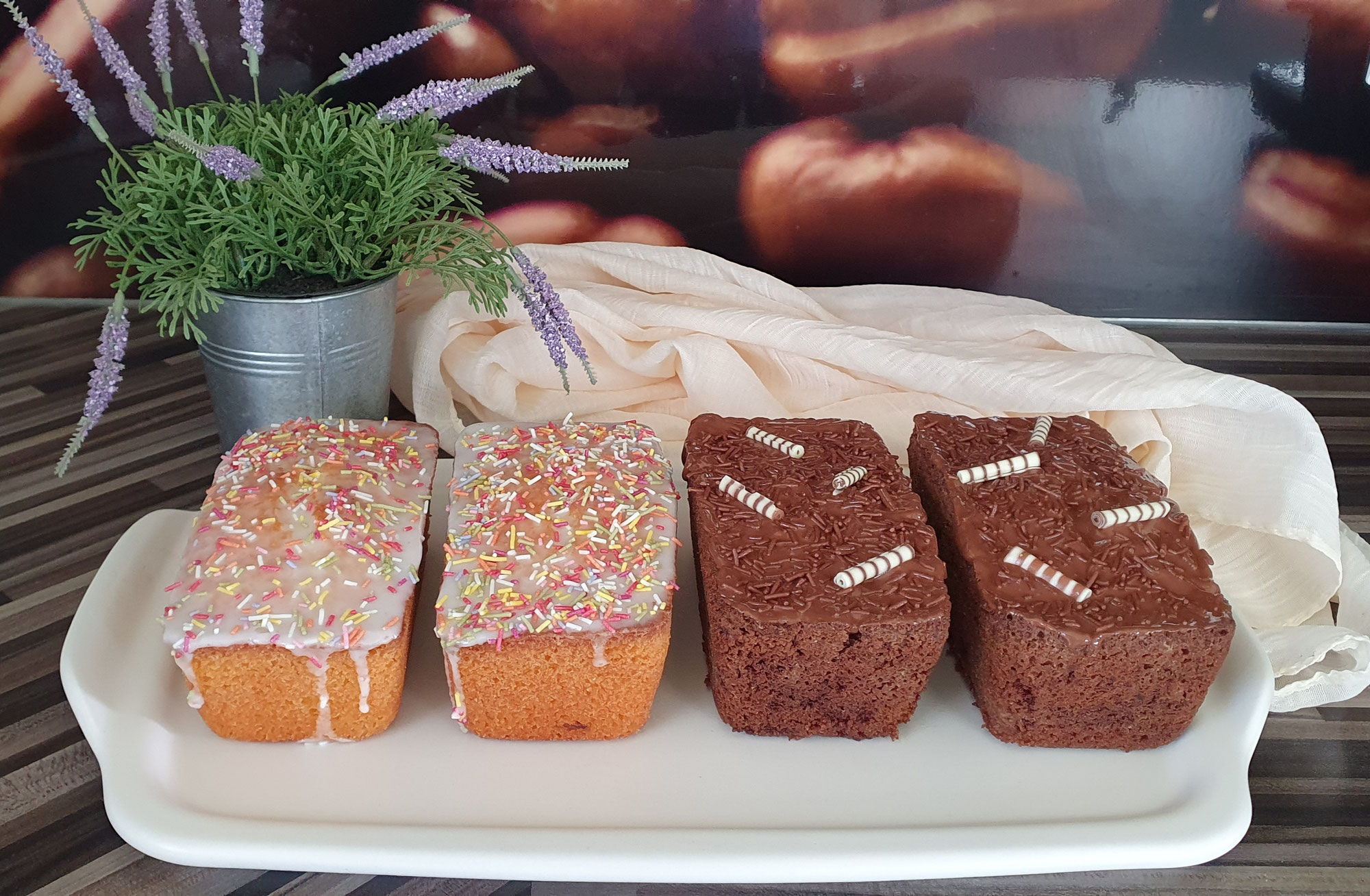 Zweierlei Minikuchen
