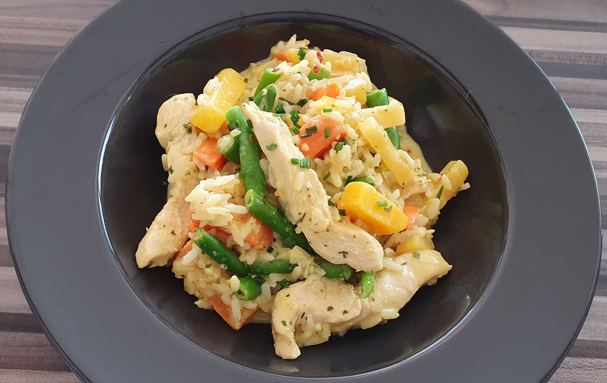 Schnelles Hähnchen Curry